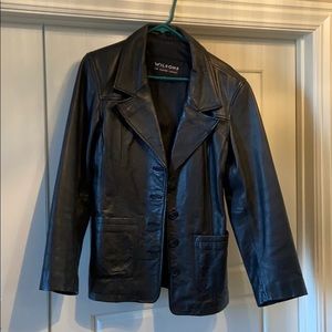 Women’s leather jacket size L